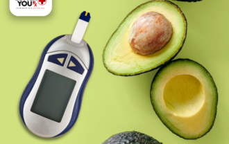 Glucose meter beside fresh avocados, promoting healthy eating for blood sugar | Better You Rx