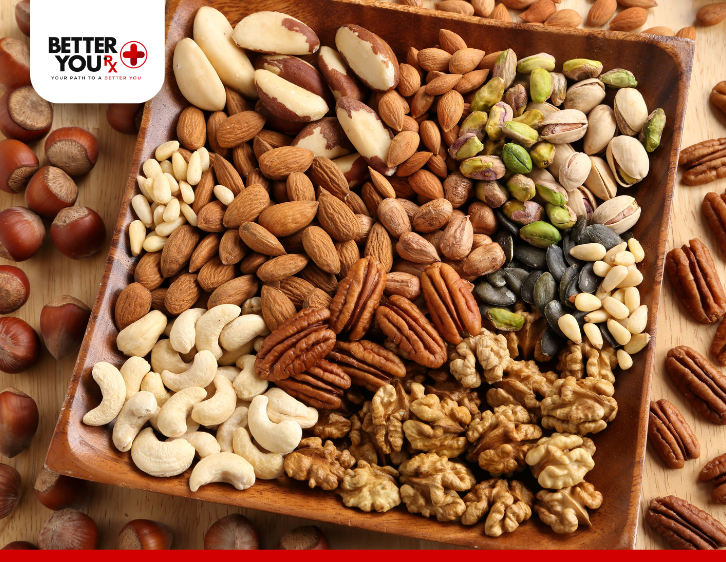 Nuts and seeds almonds for diabetic