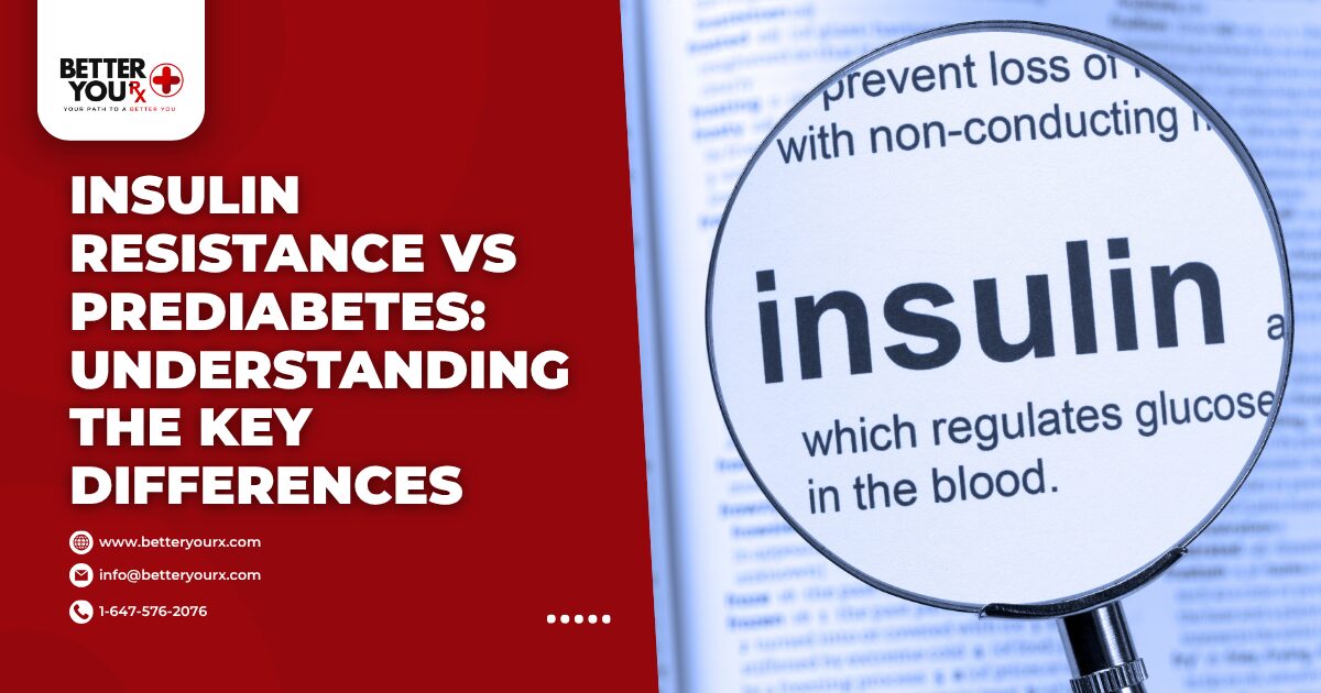 Insulin Resistance vs Prediabetes- Understanding the Key Differences