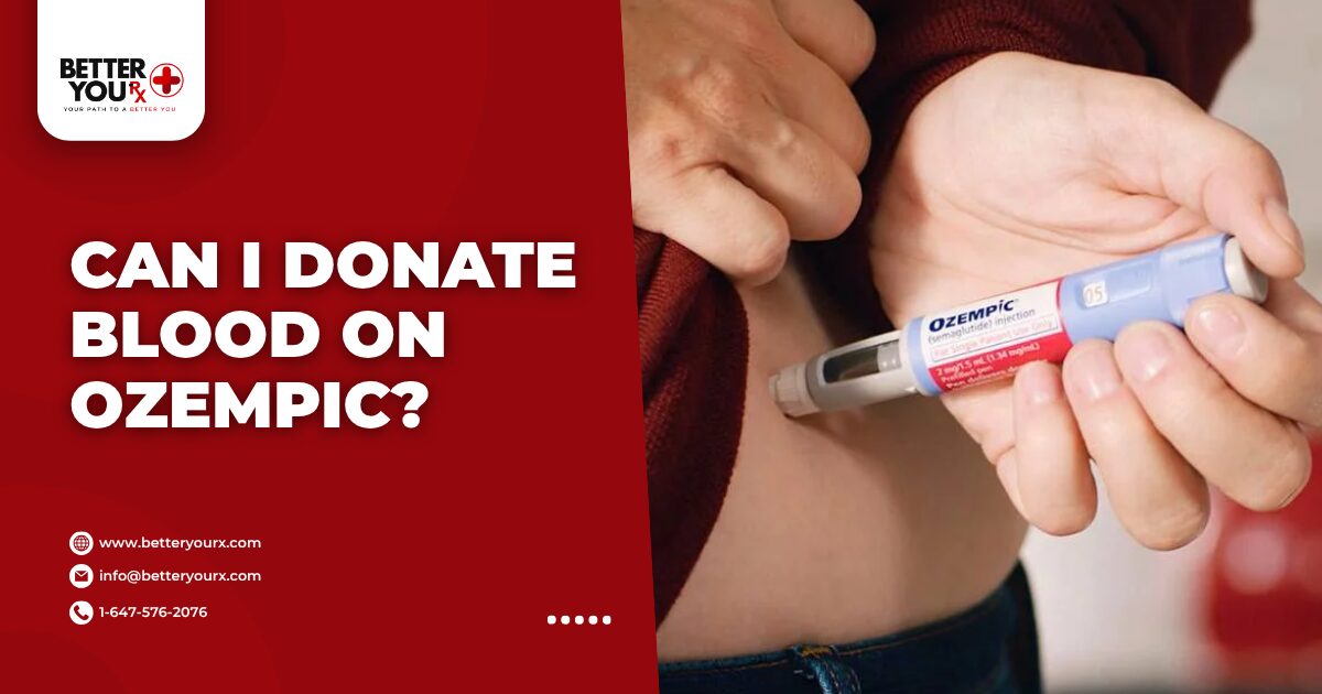 Can I Donate Blood on Ozempic