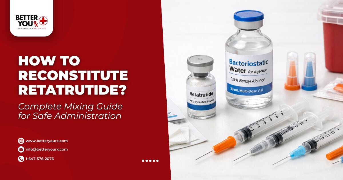 How to Reconstitute Retatrutide- Complete Mixing Guide for Safe Administration