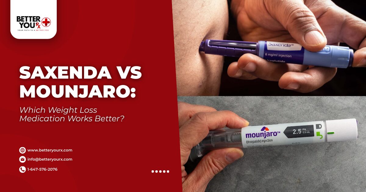 Saxenda vs Mounjaro_ Which Weight Loss Medication Works Better