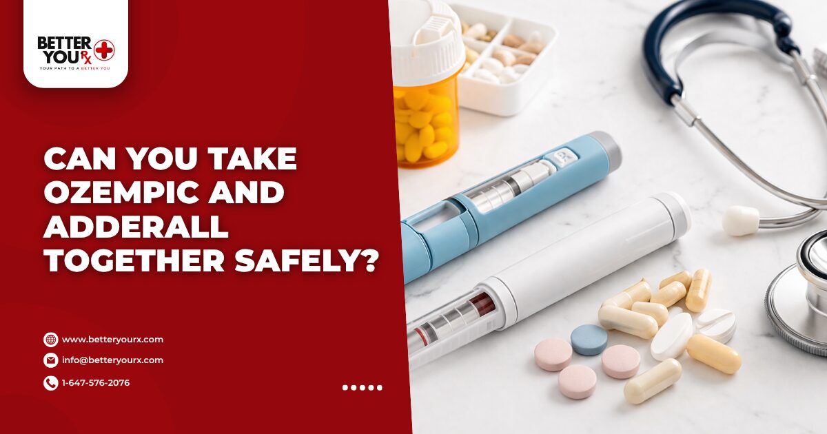 Can You Take Ozempic and Adderall Together Safely