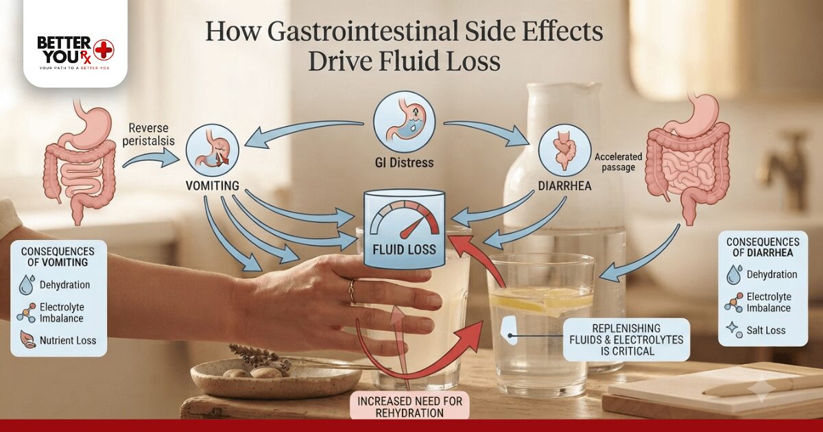 How Gastrointestinal Side Effects Drive Fluid Loss
