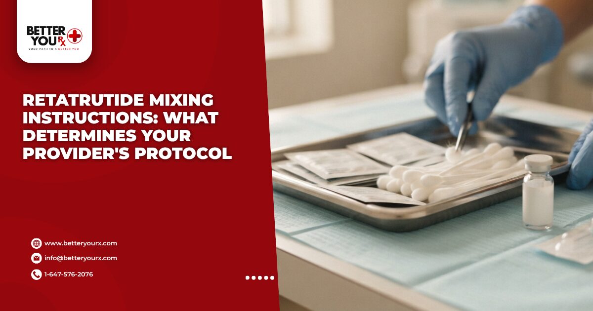 Retatrutide Mixing Instructions What Determines Your Provider's Protocol
