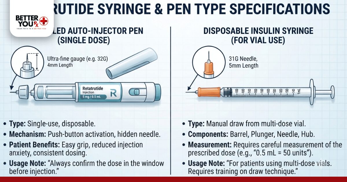 Retatrutide Syringe Type