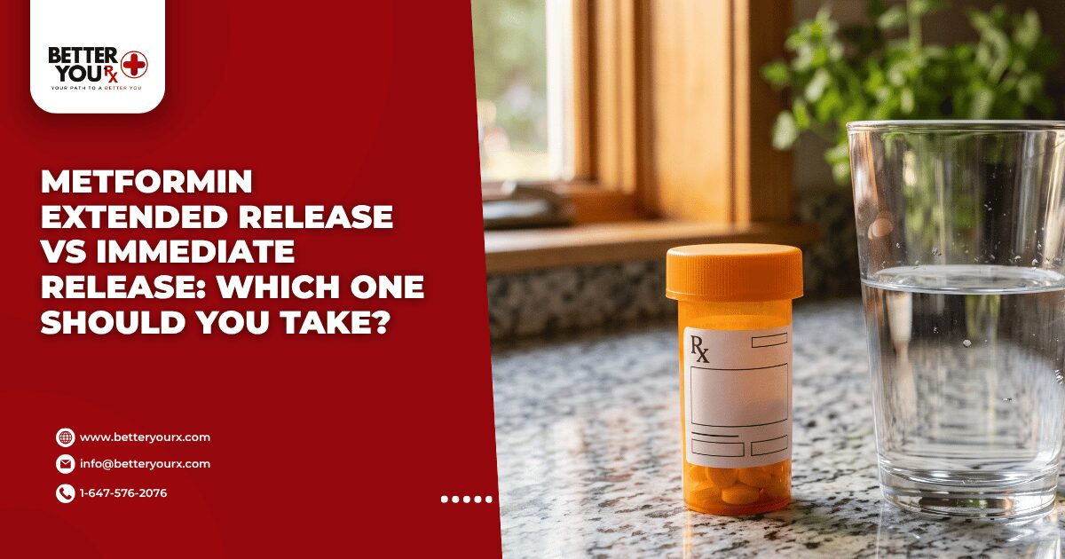 Metformin Extended Release Vs Immediate Release: Which One Should You Take?