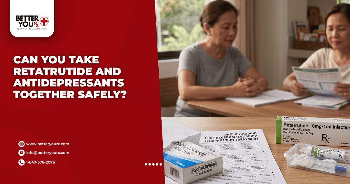 Can You Take Retatrutide and Antidepressants Together Safely